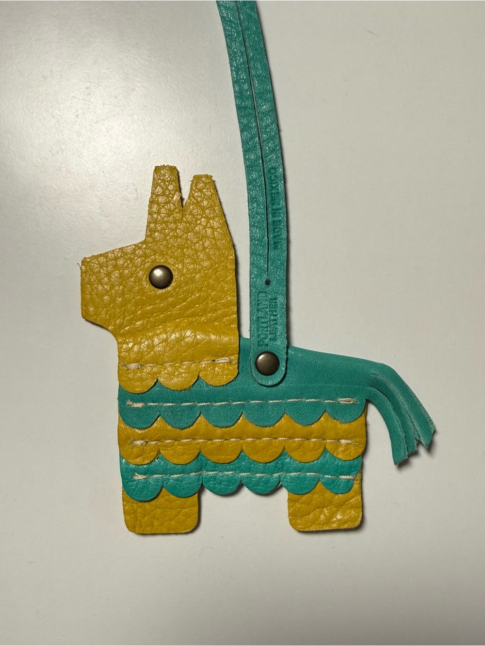 3 Portland Leather Goods Piñata Bag Charms - Picture 3 of 4